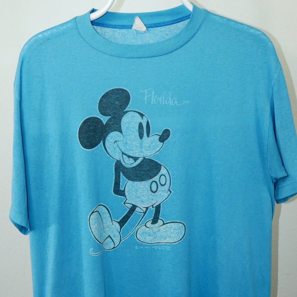 Vintage 80's Mickey Mouse Disney Florida T-Shirt